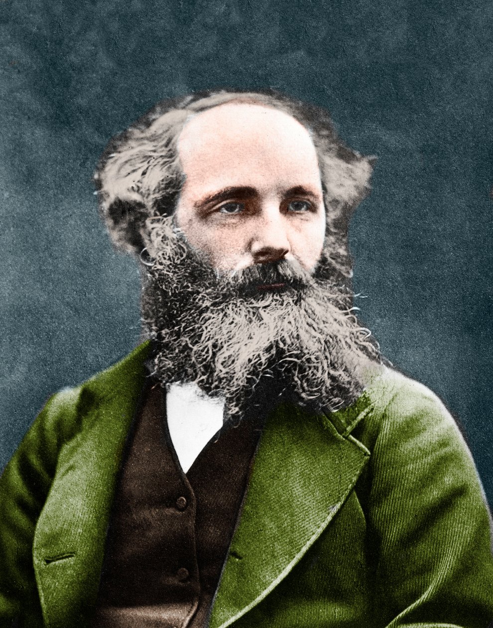Portrait of James Clerk Maxwell (1831-1879), Scottish physicist. Circa 1875. by Unknown artist