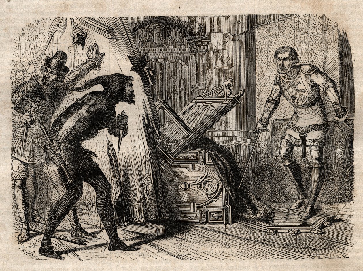 Jacob Van Artevelde Assassinated in 1345 by Unknown artist