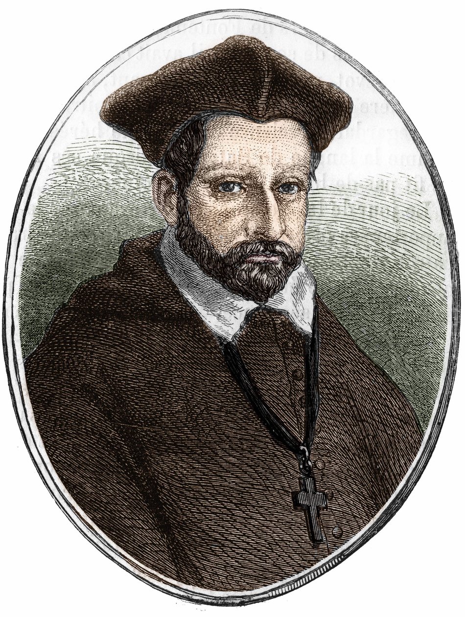 Jacques Amyot, French humanist, writer and bishop of Auxerre by Unknown artist