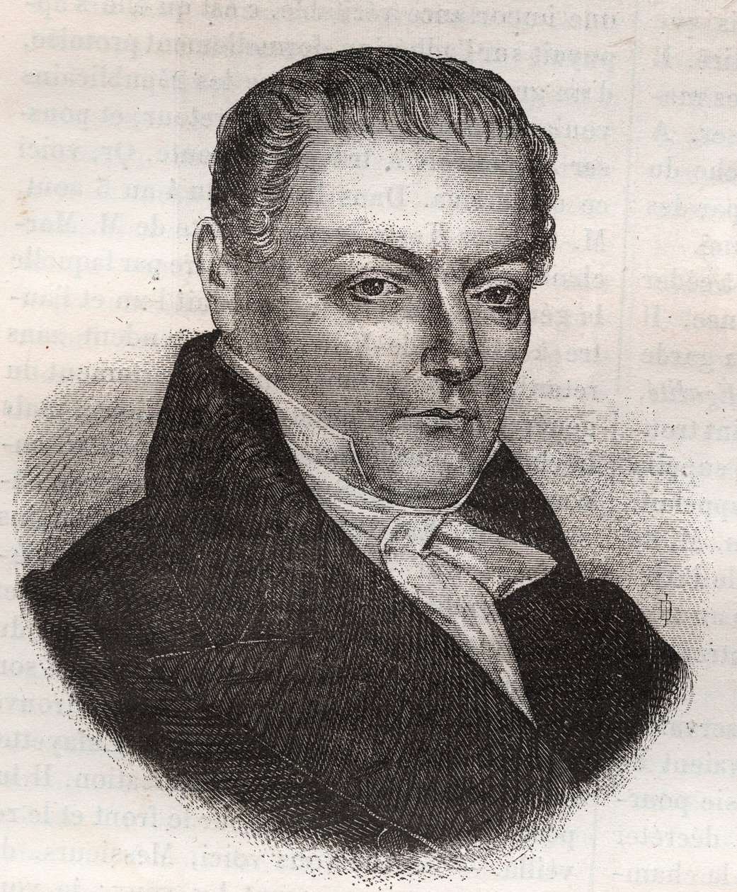 Jacques Francois Nicolas Bavoux 1774-1848 magistrate and politician by Unknown artist