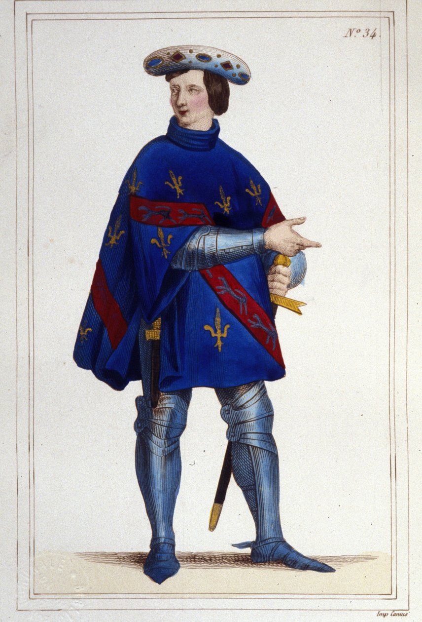 Jacques de Bourbon, Count of La Marche, Constable of France. by Unknown artist