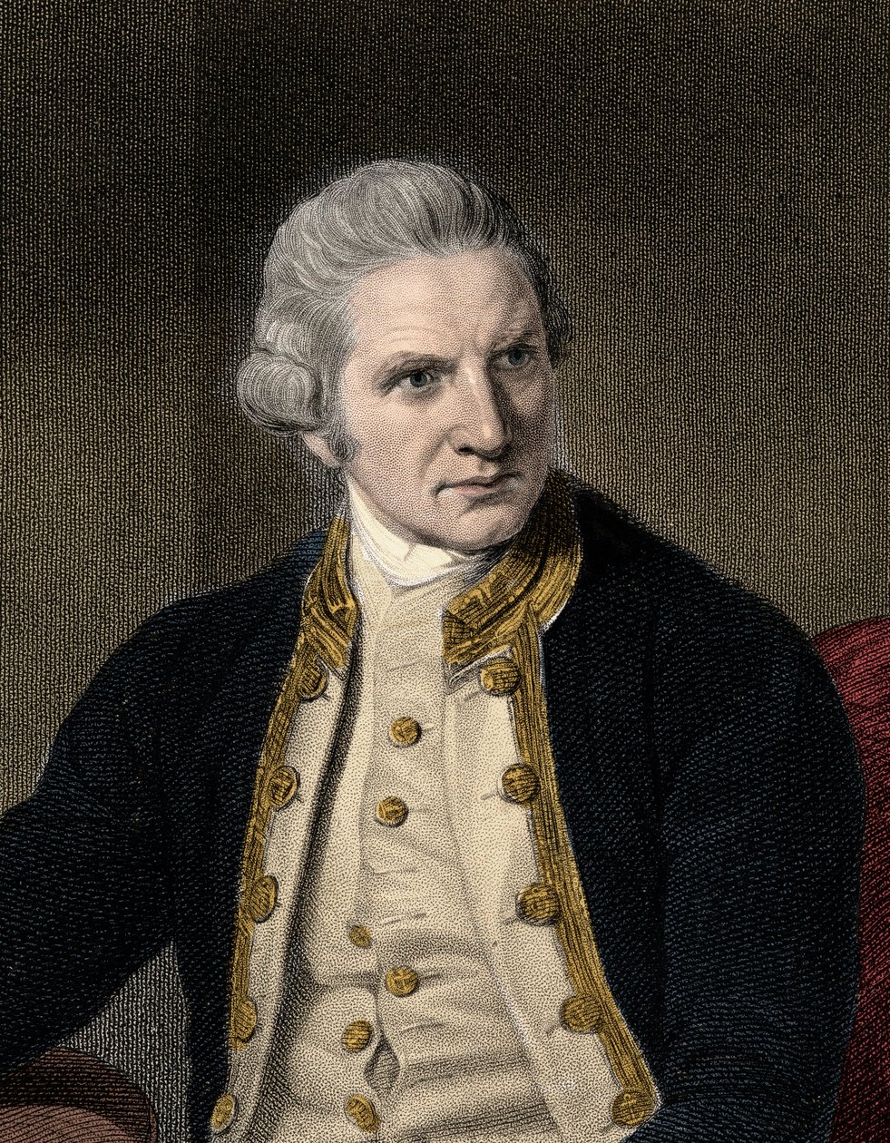 James Cook 1728-1779 - 19th century engraving by Unknown artist