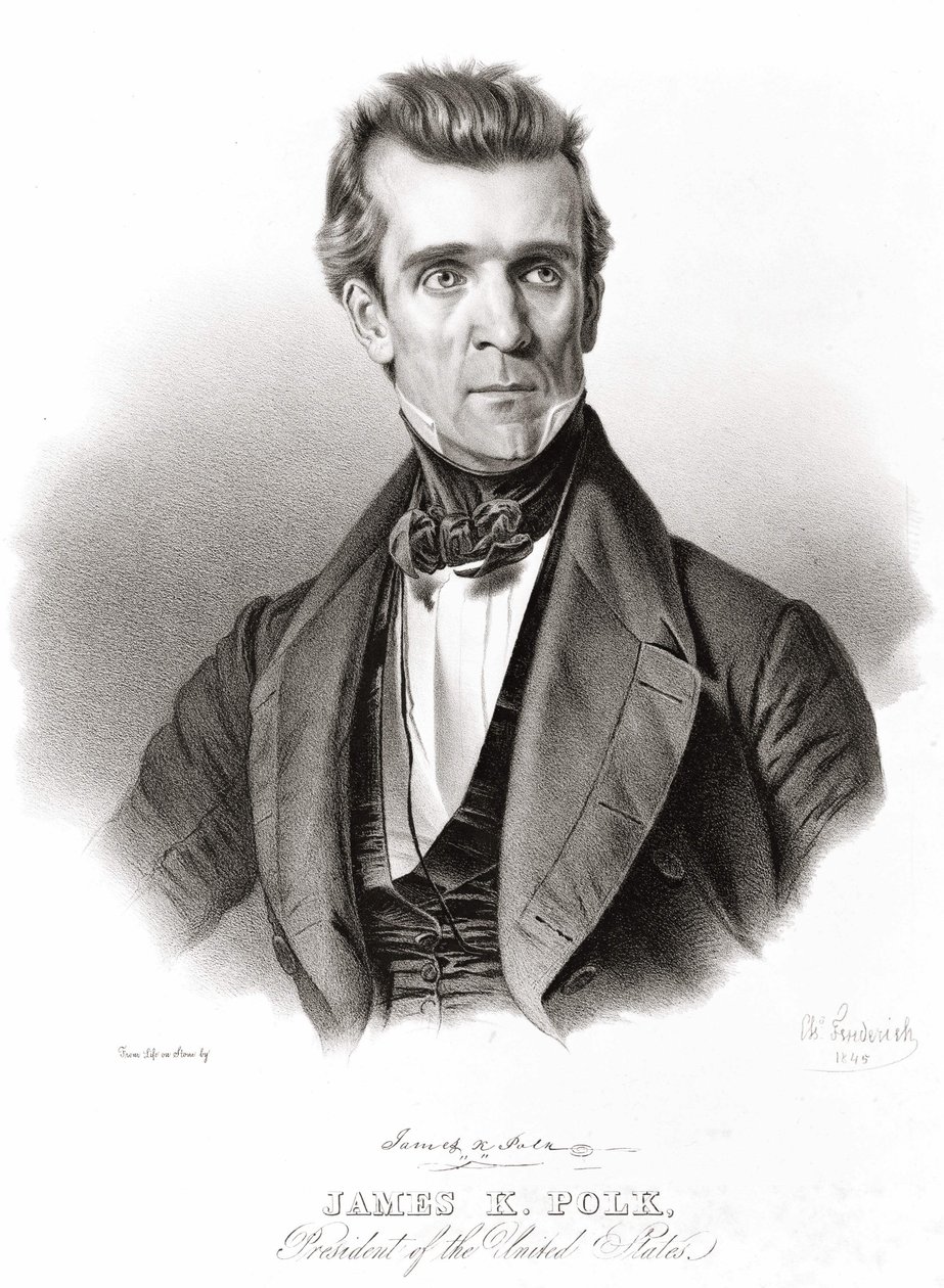 James K. Polk, President of the United States by Unknown artist