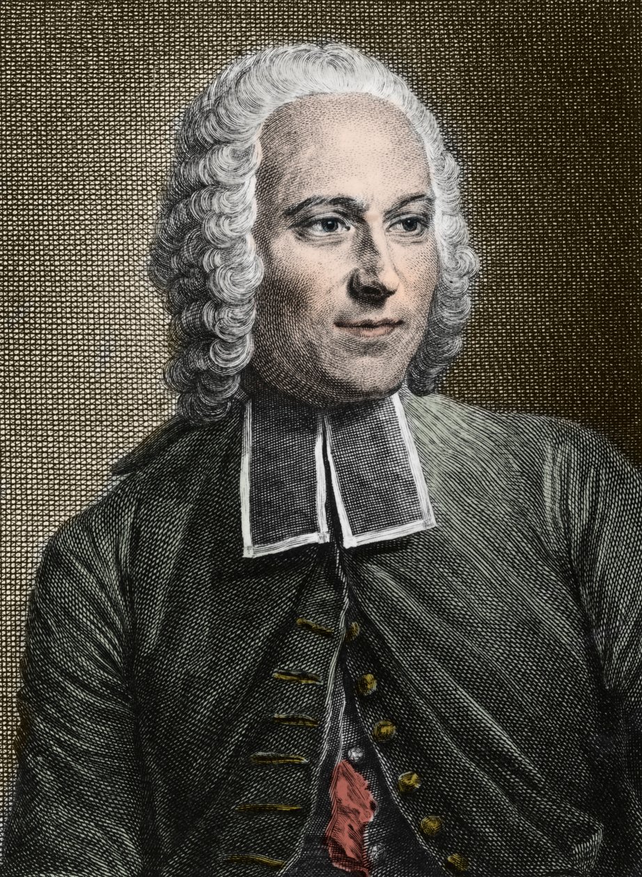 Portrait of the Abbe Jean Antoine Nollet (1700-1770), French physicist by Unknown artist