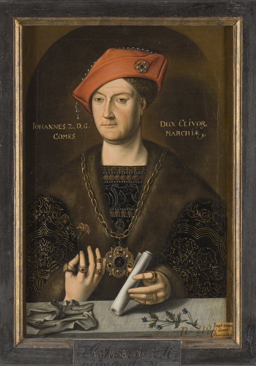 Portrait of John II (1458-1521), Duke of Cleves, Count of Mark by Unknown artist