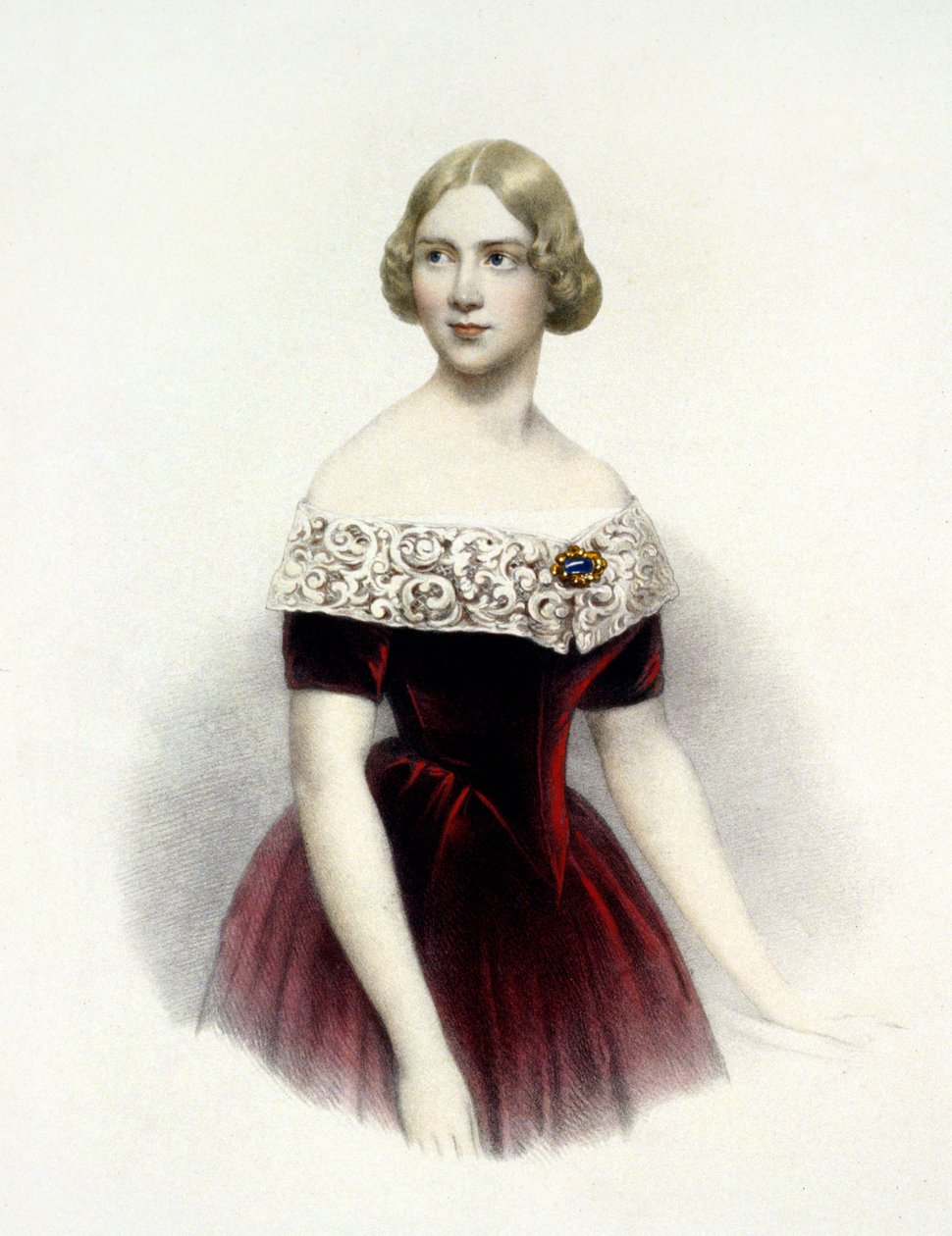 Jenny Lind (1820-1887), Swedish singer in 1847 by Unknown artist