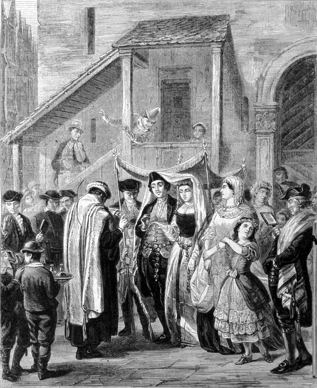 Jewish Wedding in Germany by Unknown artist