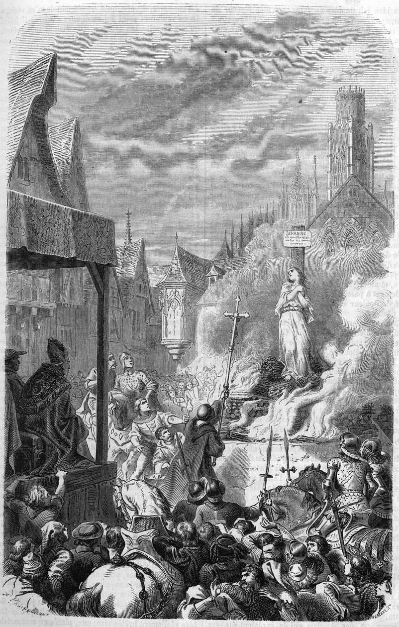 Joan of Arc burned alive, May 30 by Unknown artist