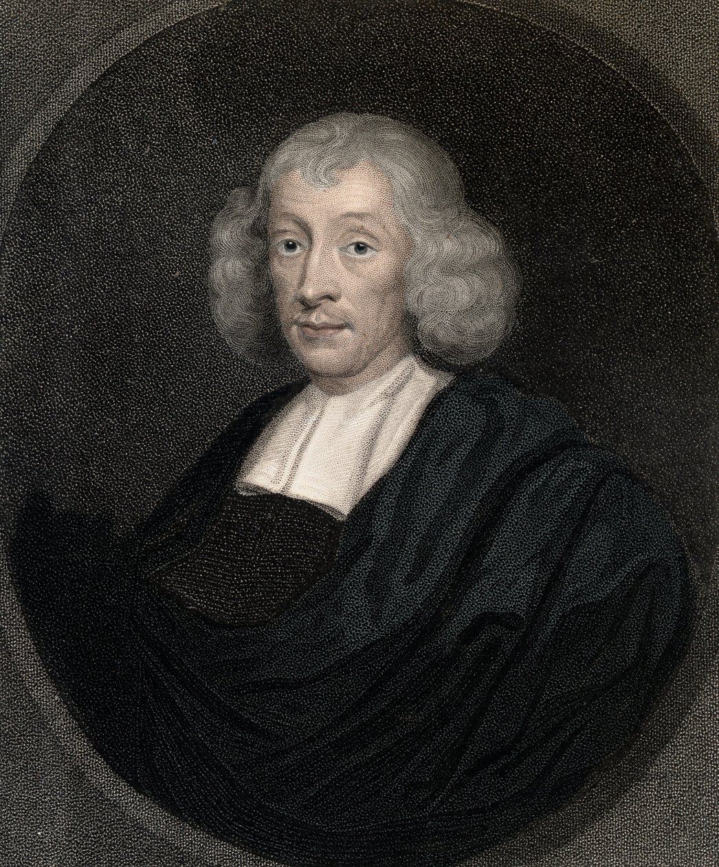 John Ray 1627-1705 - 19th century engraving by Unknown artist