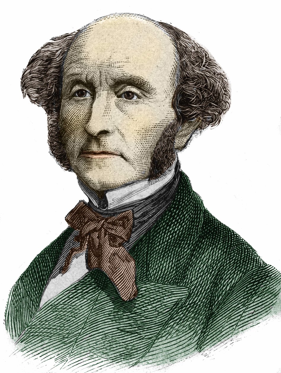 John Stuart Mill (1806-1873), British philosopher and economist by Unknown artist