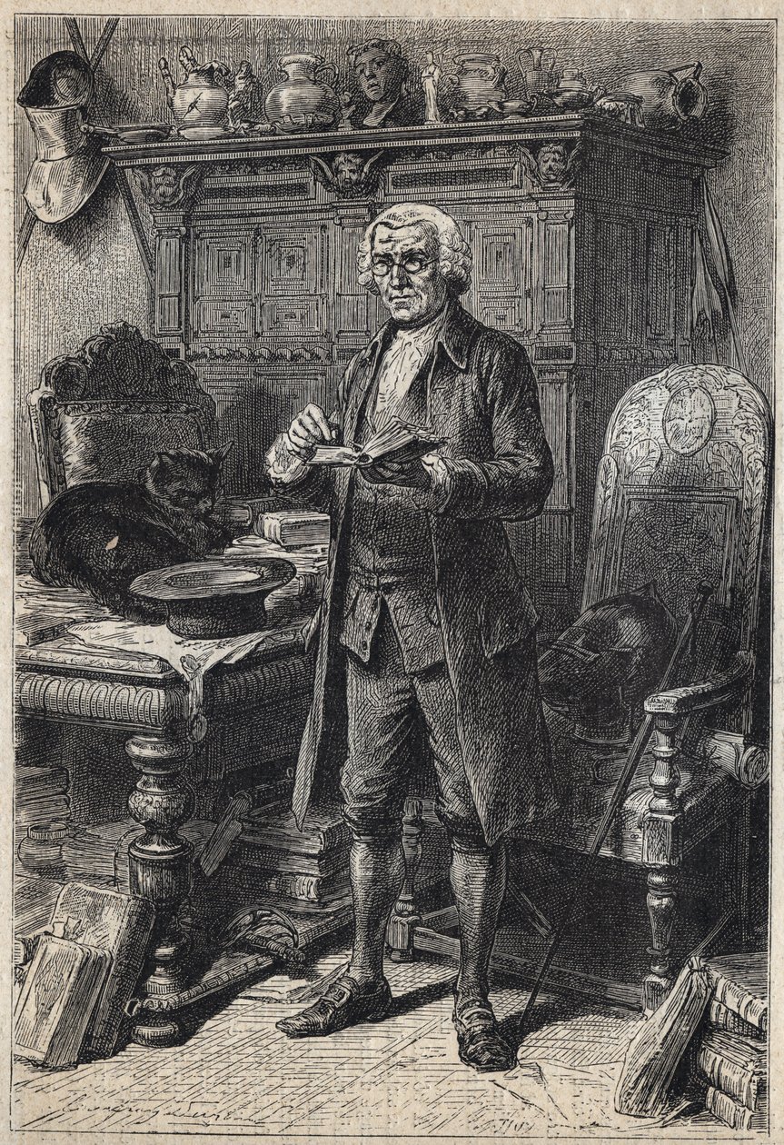 Jonathan Oldenbuck (or Aldinbbuck) (illustration for 