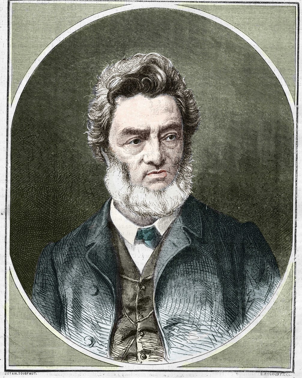 Portrait of Jules Favre (1809-1880), French politician and lawyer by Unknown artist