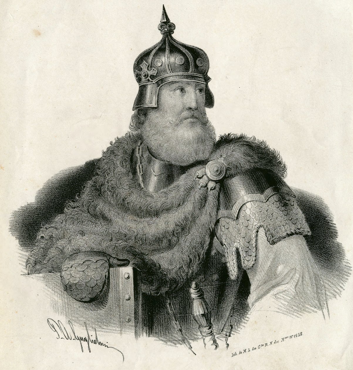 Kestutis, Grand Duke of Lithuania and Duke of Trakai by Unknown artist