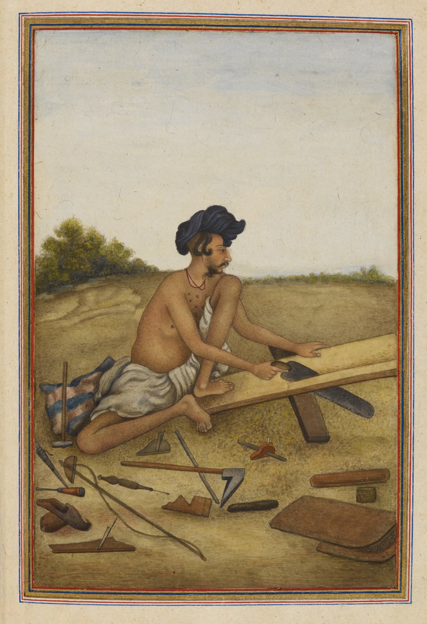 Khati or Tarkhan, Carpenter Caste of the Panjab by Unknown artist