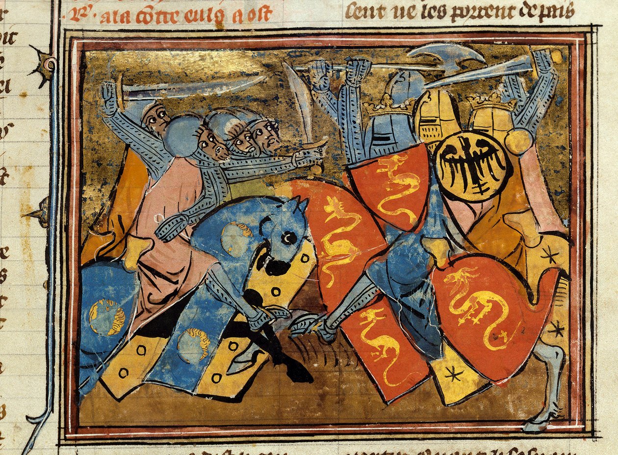 Knights Fight (Miniature from 