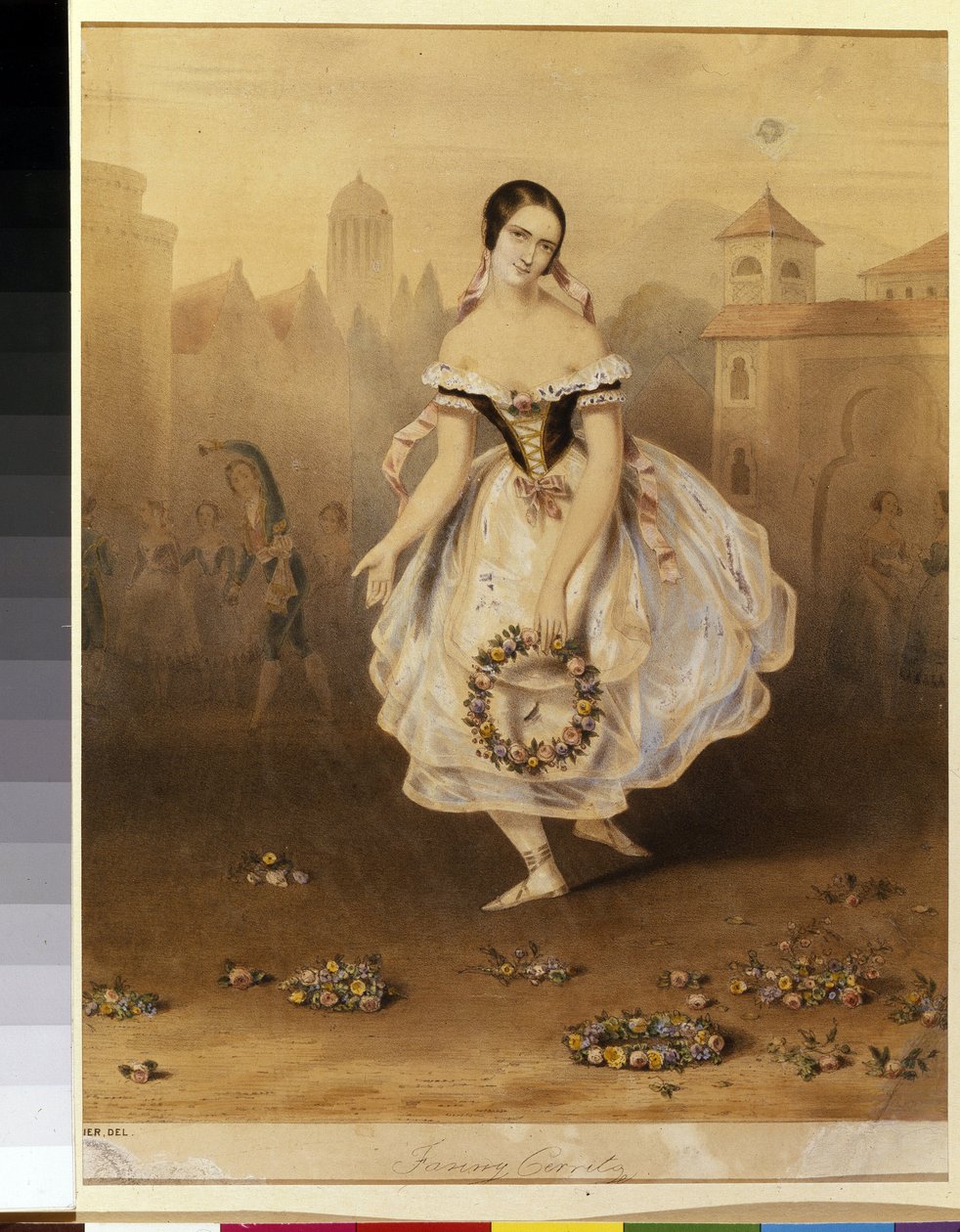 Ballet Dancer Fanny Cerrito by Unknown artist