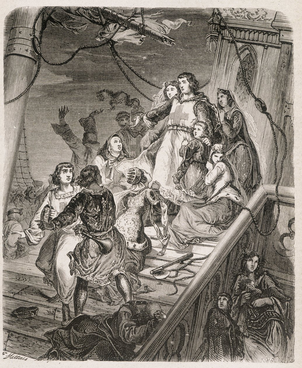 The Galley of Saint Louis - in 