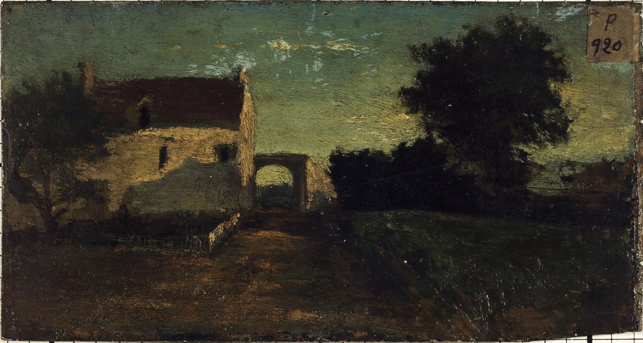 The Gate of Clamart (?), circa 1850, between 1845 and 1855 by Unknown artist