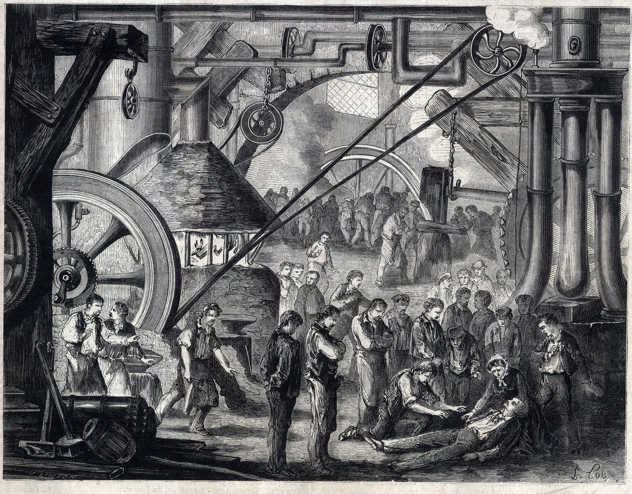 Last scene of the play 