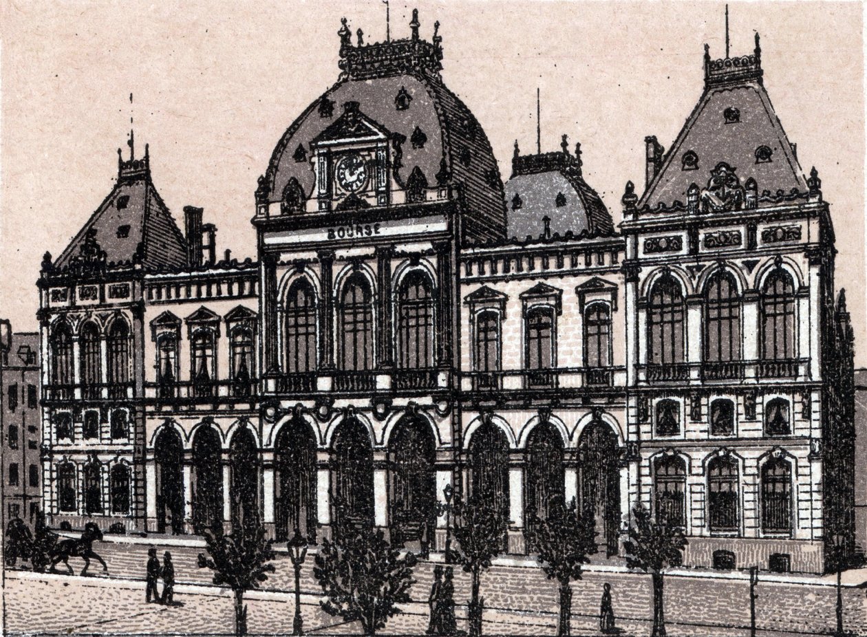 Le Havre, the stock exchange in 