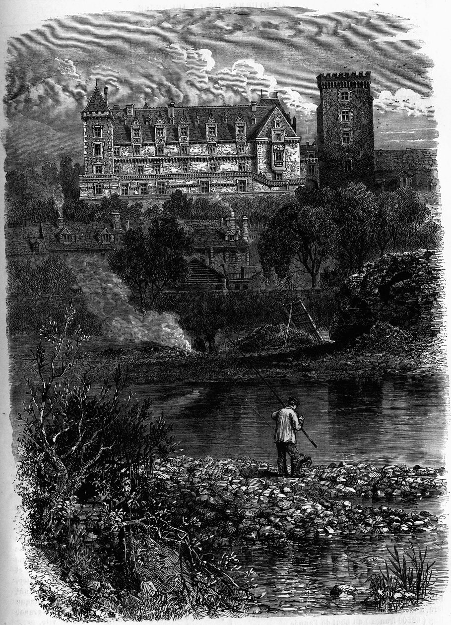 The Chateau de Pau, Pyrenees Atlantique by Unknown artist
