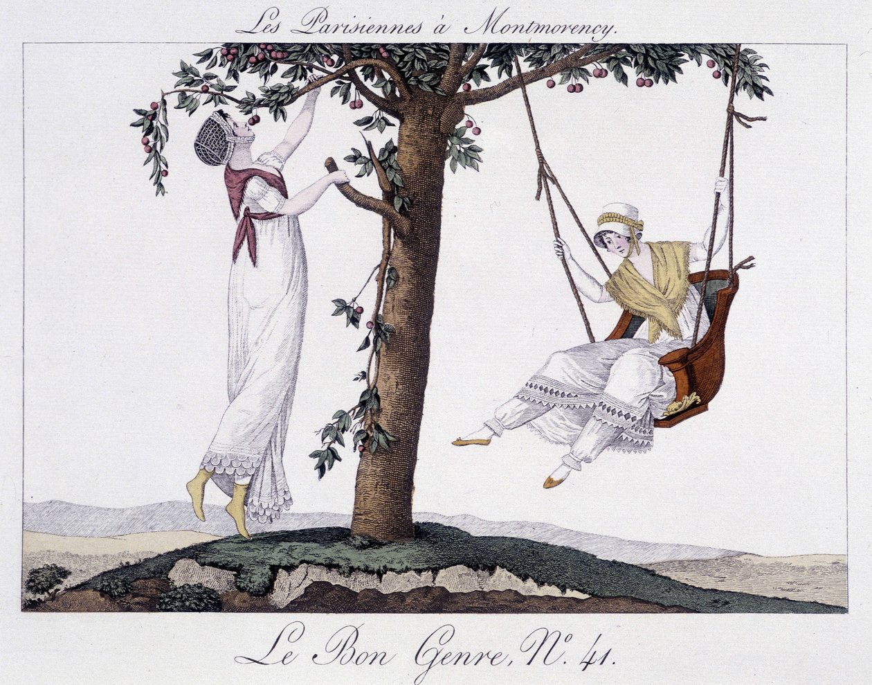 Les Parisiennes at Montmorency (swing) - in Le Bon Genre by Unknown artist