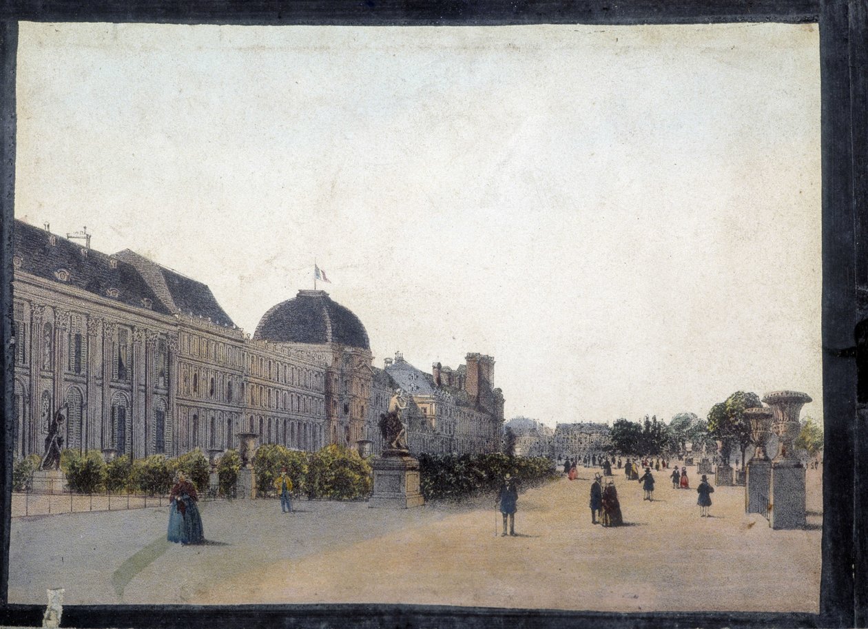 The Tuileries - in “Views of Paris for Panoptic Polyorama”, circa 1850 by Unknown artist