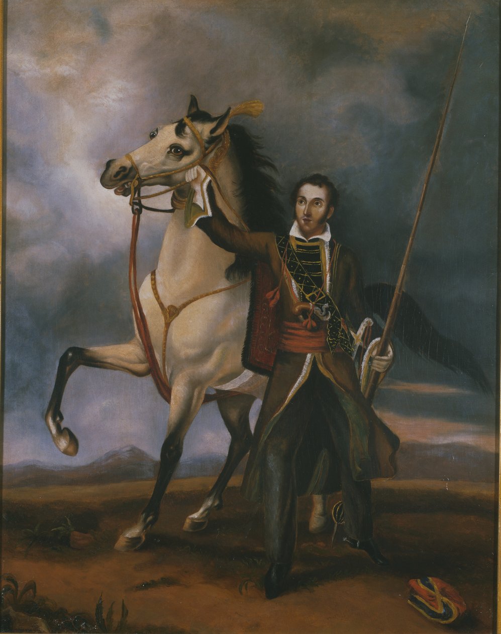 Lieutenant (later Captain) Charles Swanston, Poona Irregular Horse by Unknown artist