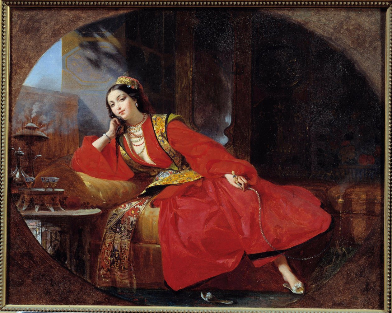 The Odalisque in Red by Unknown artist