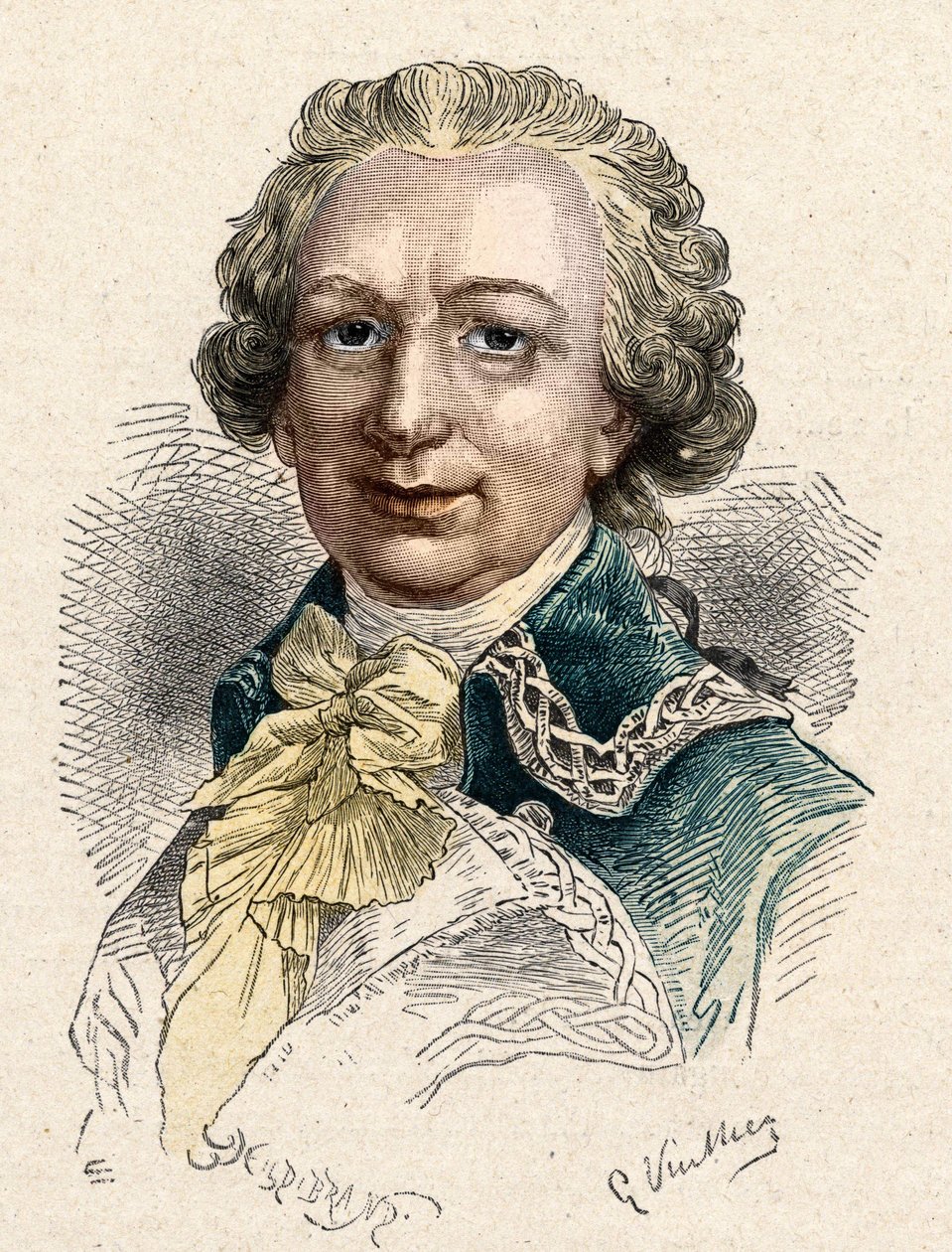 Louis Antoine, Count of Bougainville (1729-1811), French navigator by Unknown artist