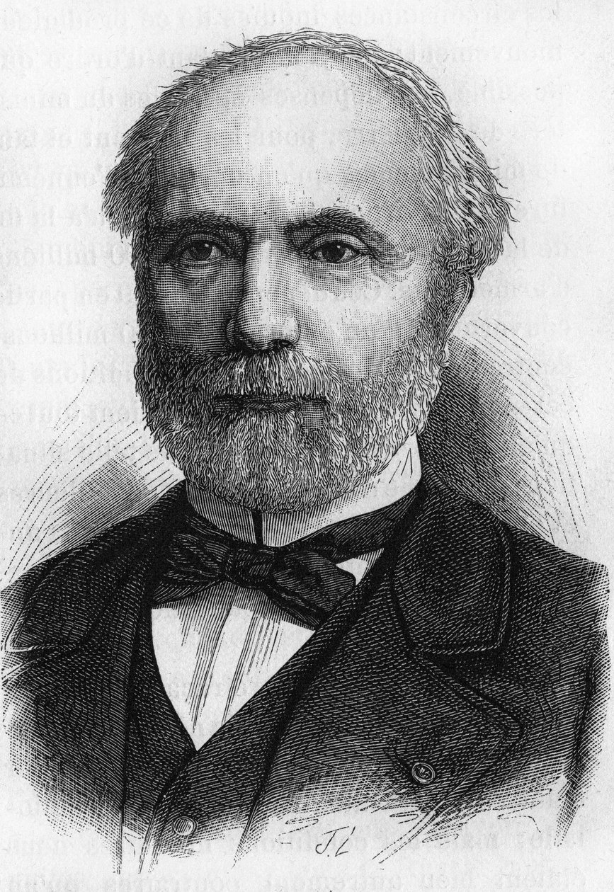 Louis Charles de Saulces de Freycinet (1828-1923), French politician by Unknown artist
