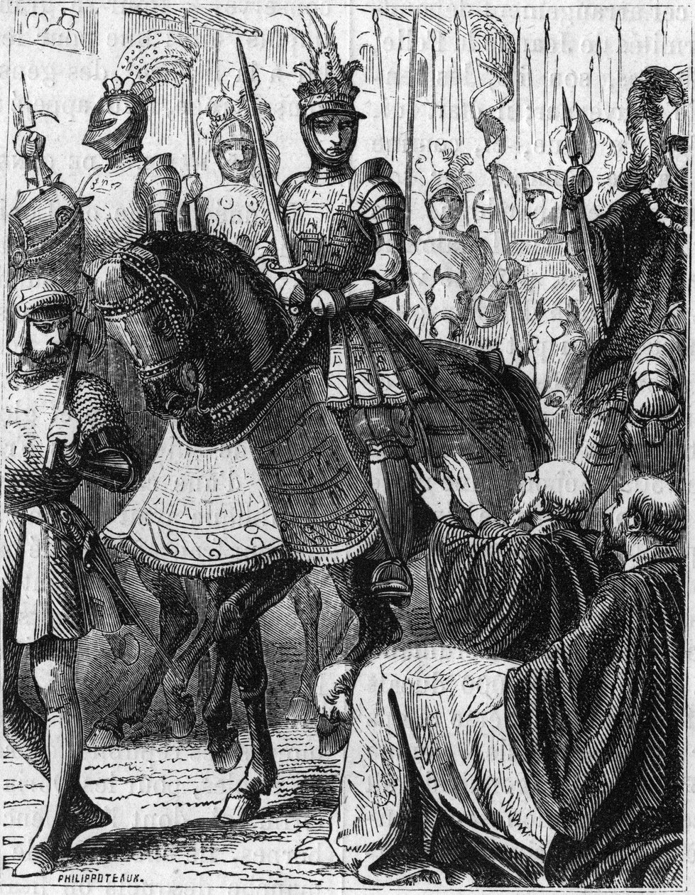 Louis XII entering Genoa by Unknown artist