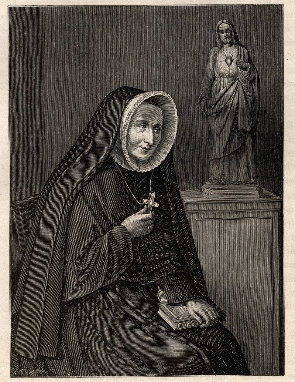 Madeleine-Sophie Barat (Madeleine Sophie) 1779-1865 by Unknown artist