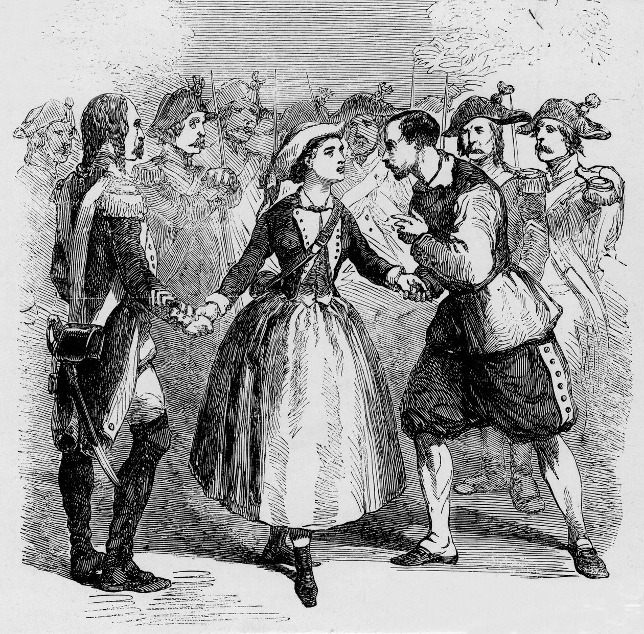 Mademoiselle Piccolomini in the opera 