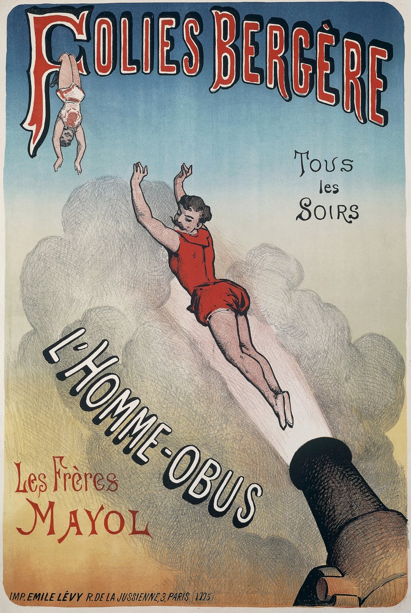 Magazines (Music Hall) - Folies-Bergere. Every Night the Man-Shell by Unknown artist
