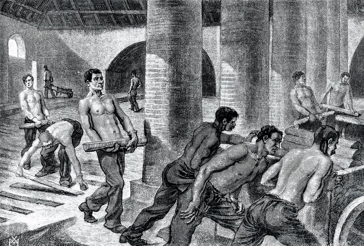 Manufacture of iron in Couillet factory by Unknown artist