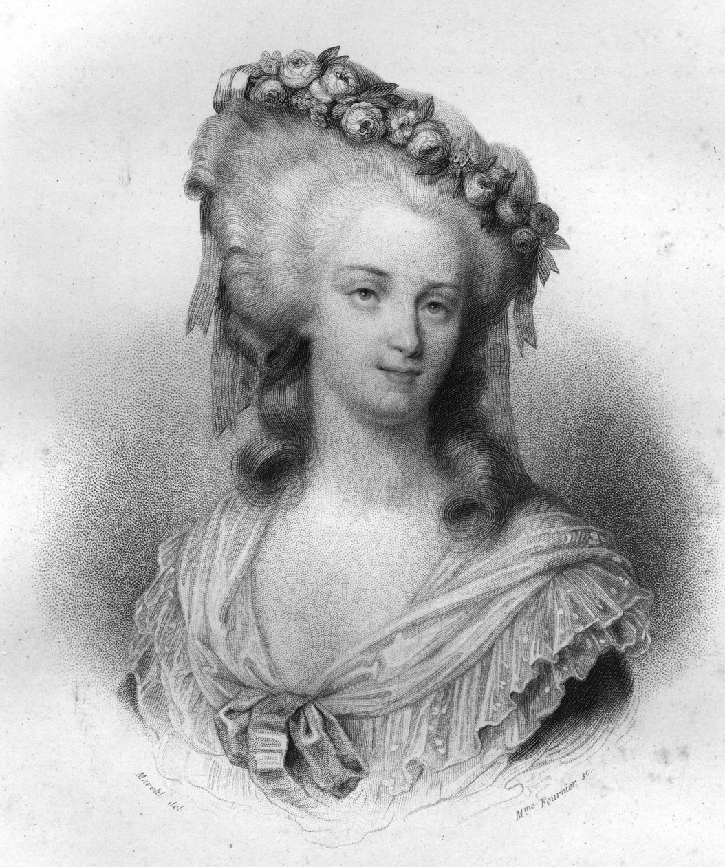 Marie Therese of Savoie Carignan, Princess of Lamballe by Unknown artist