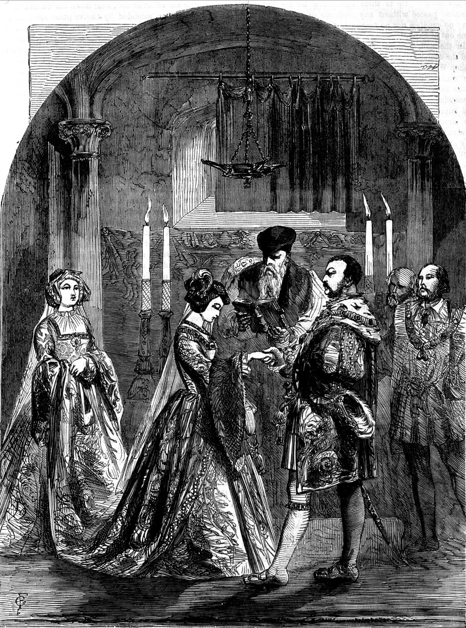 Marriage of Anne Boleyn by Unknown artist