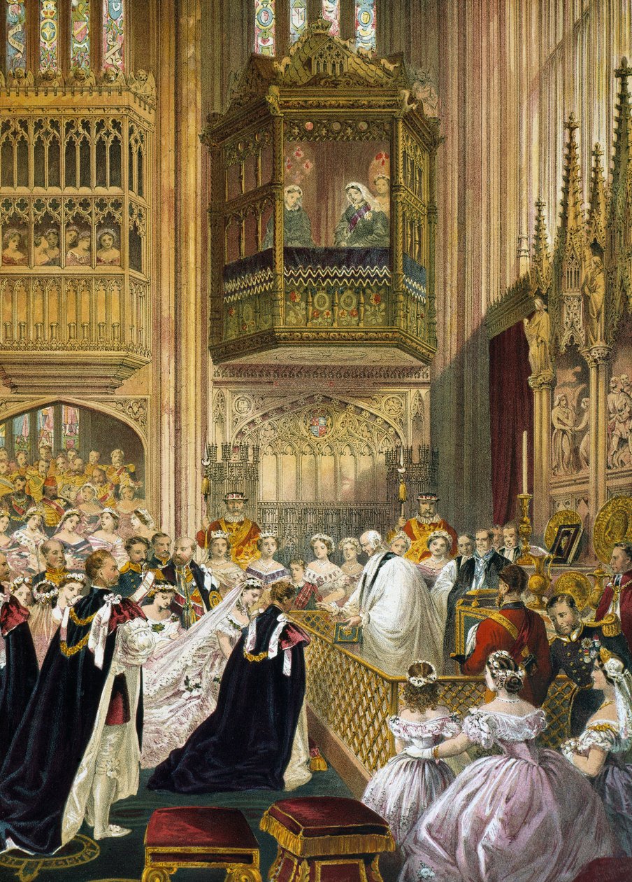 Marriage of the Prince of Wales (King Edward VII of England) with Alexandra of Denmark by Unknown artist