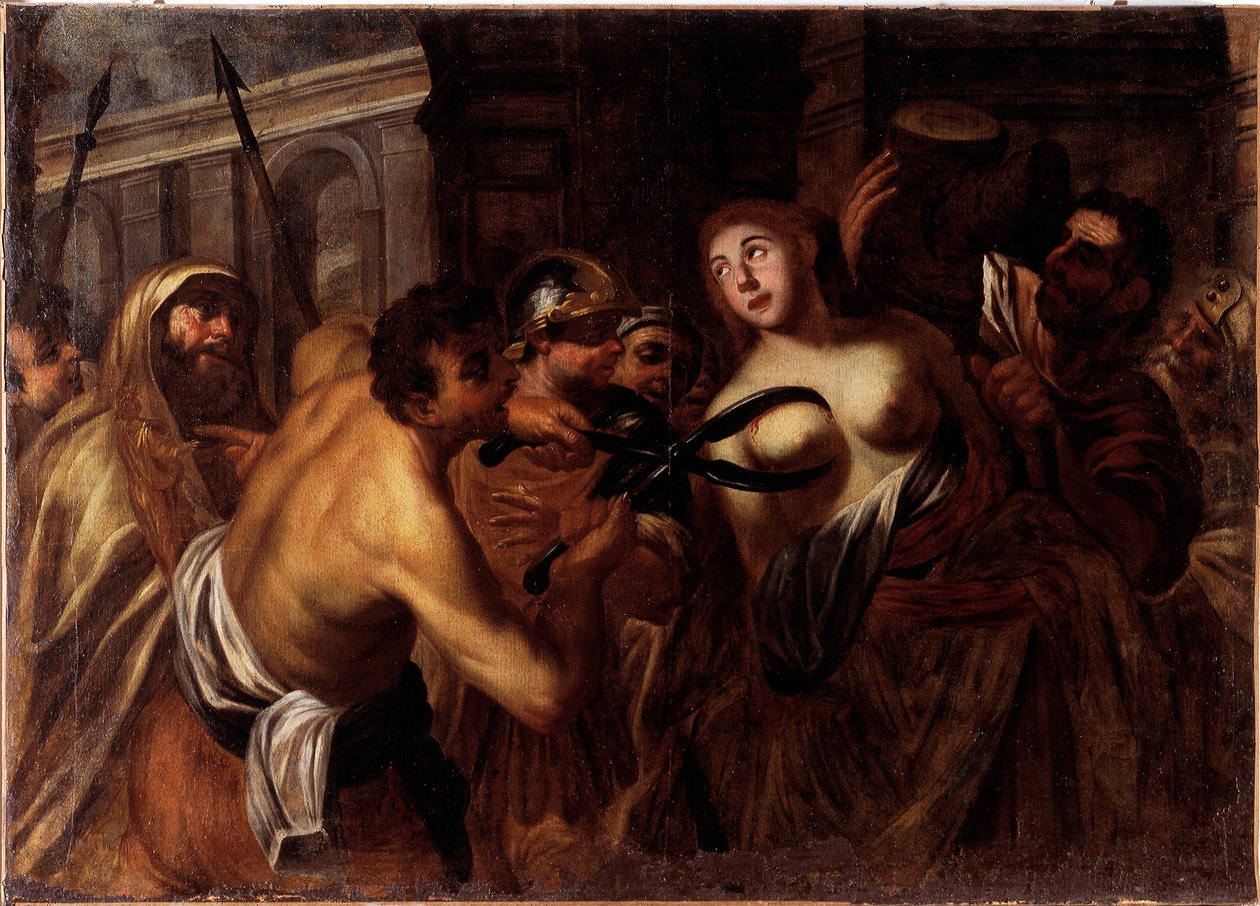 Martyrdom of Saint Agatha of Sicily by Unknown artist