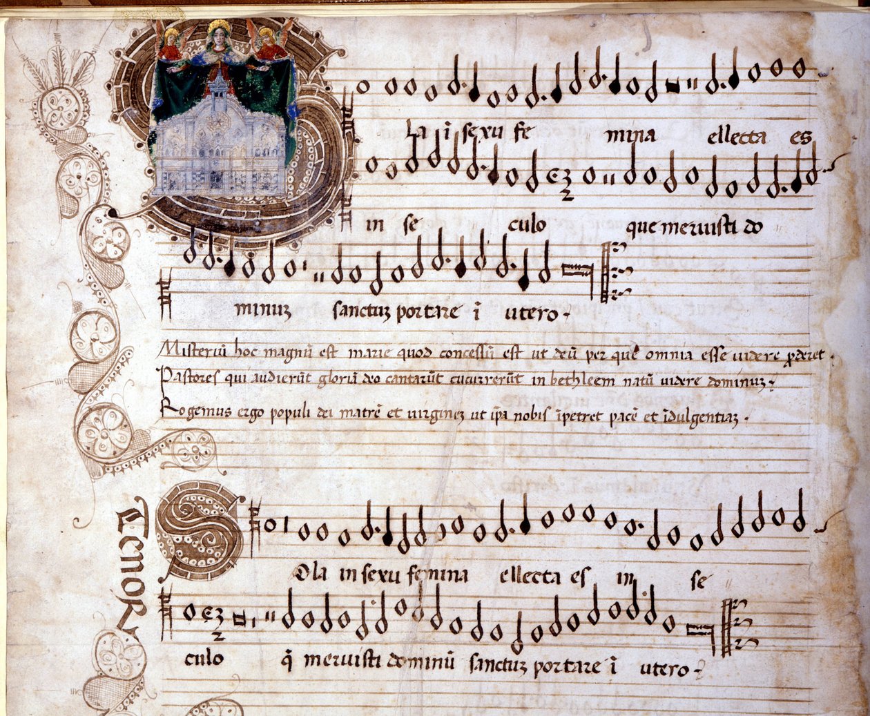 Mass in Bass Quartet by Enricus Isaac by Unknown artist