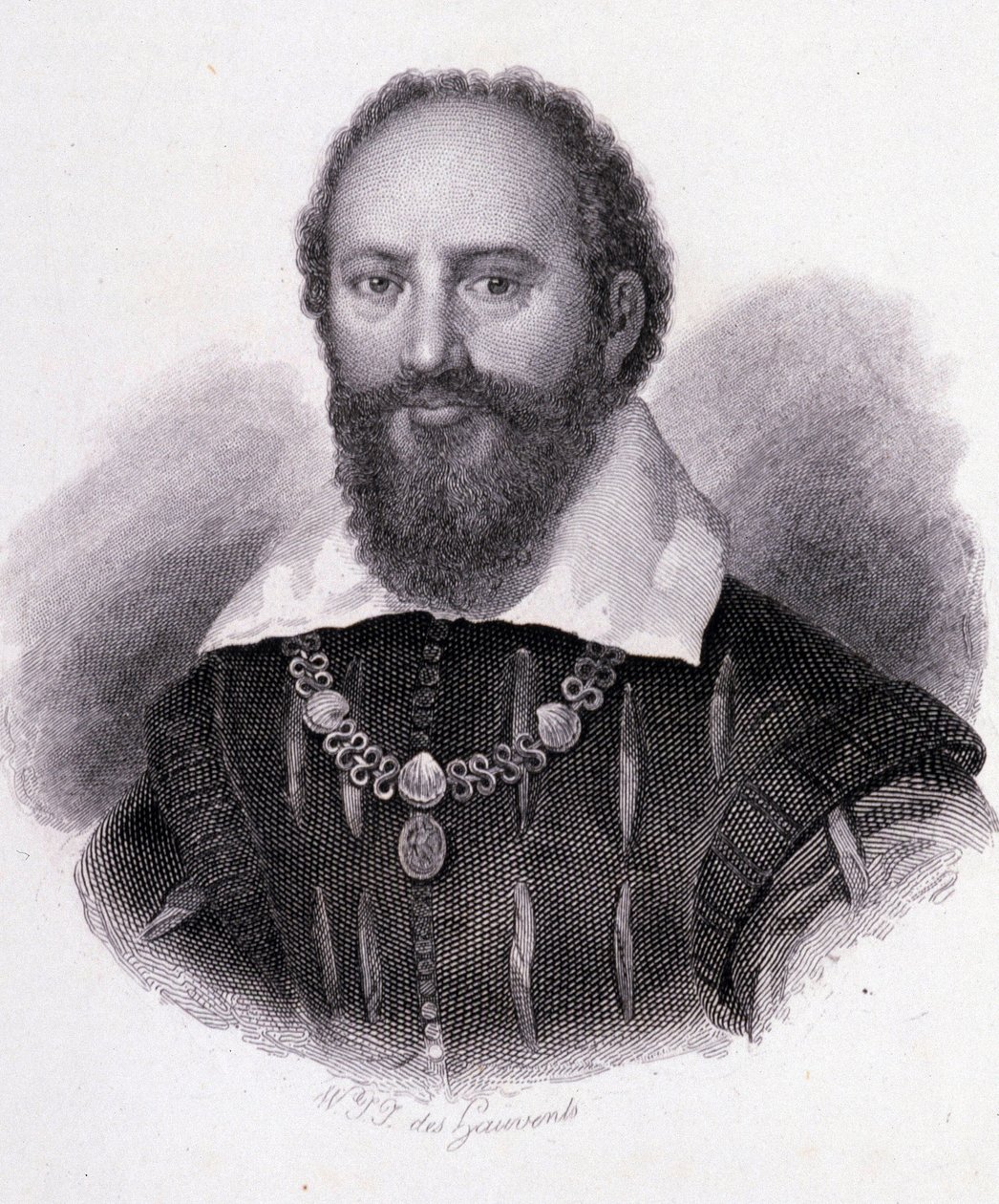 Maximilian of Bethune, Duke of Sully, Grave Portrait by Unknown artist