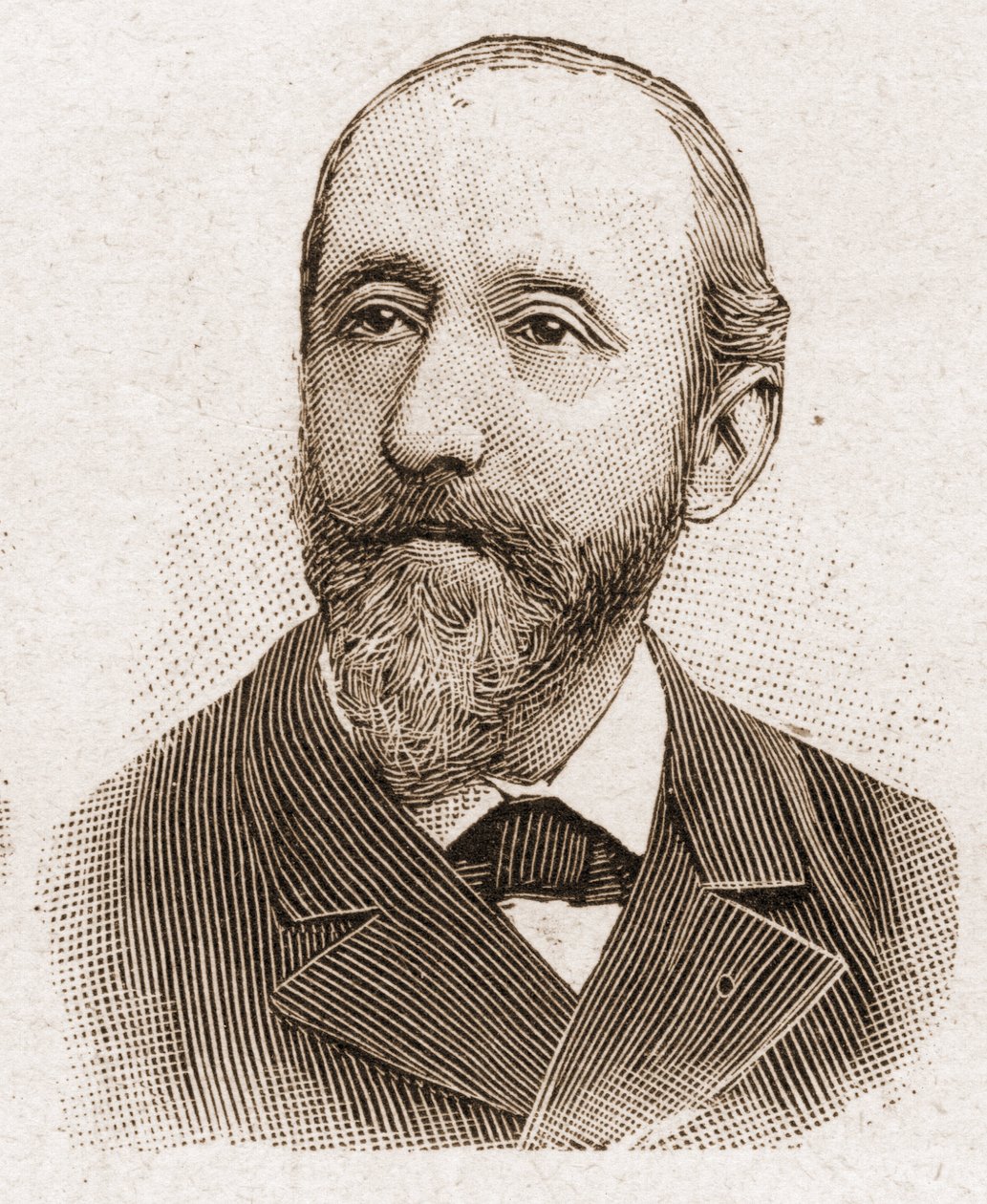 Portrait of Jules Claretie, French Novelist, Playwright and Critic by Unknown artist