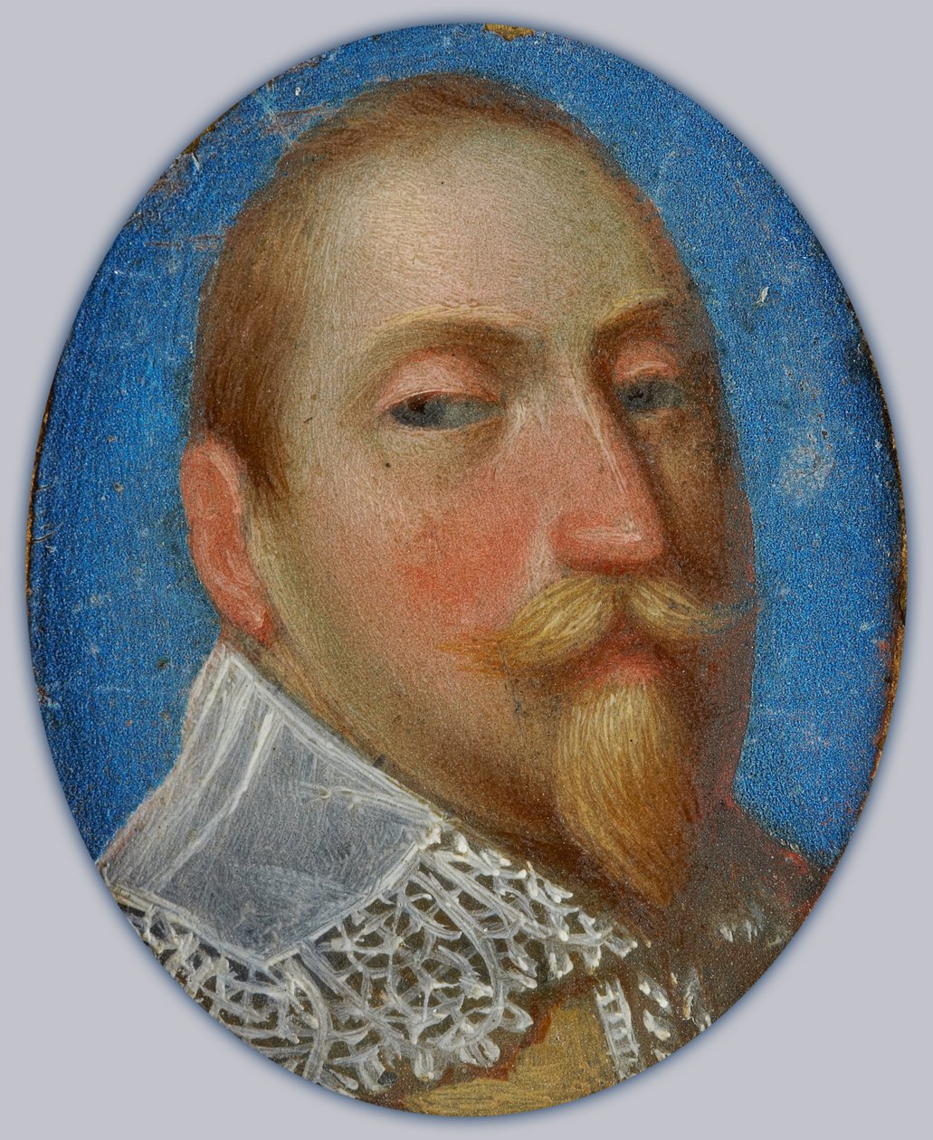 Miniature of Gustav II Adolf, King of Sweden by Unknown artist