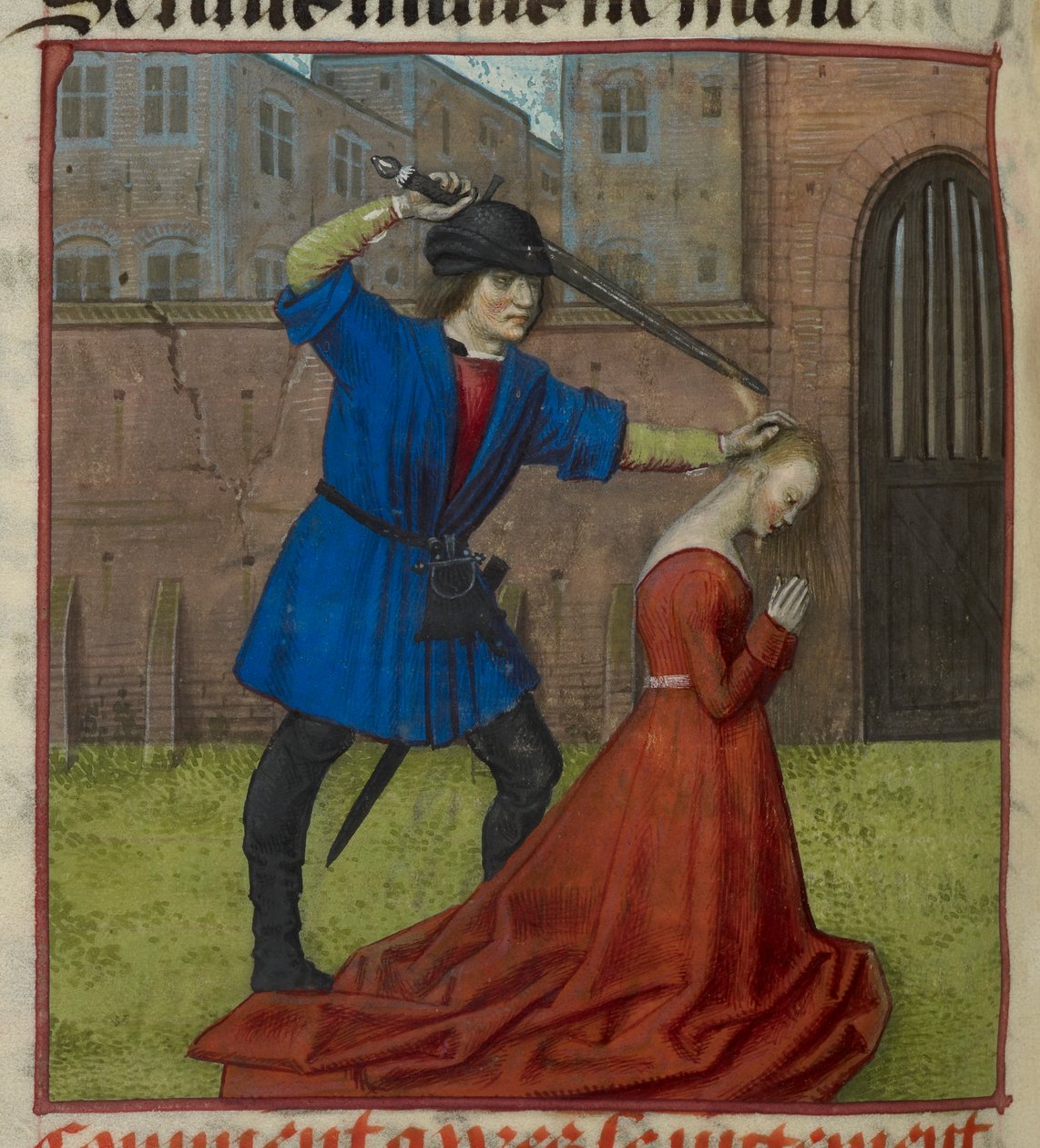 Virginius Beheading His Daughter Virginia by Unknown artist