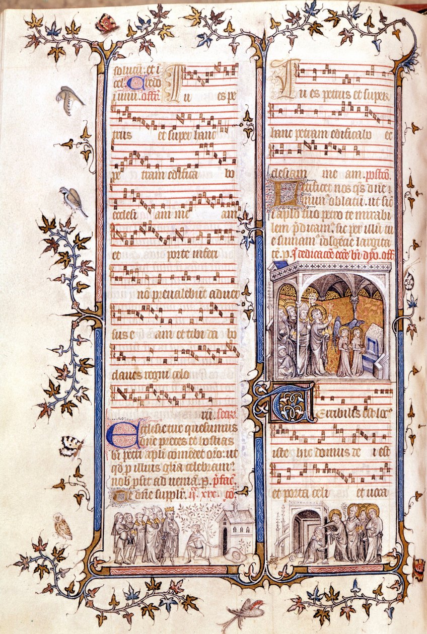 Missal of Saint Denis, Circa 1350 by Unknown artist