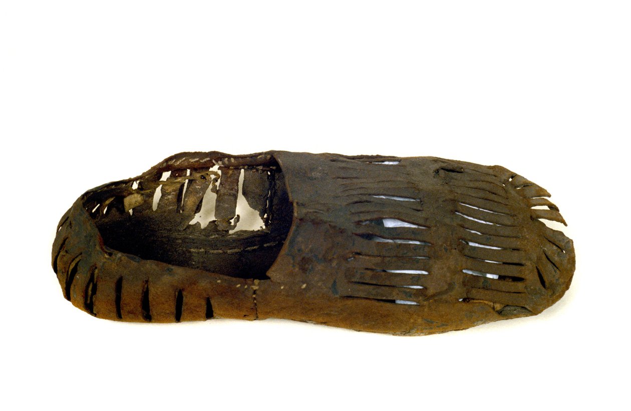 Model of shoes for men of the 16th century. Museo del Castello, Milan by Unknown artist