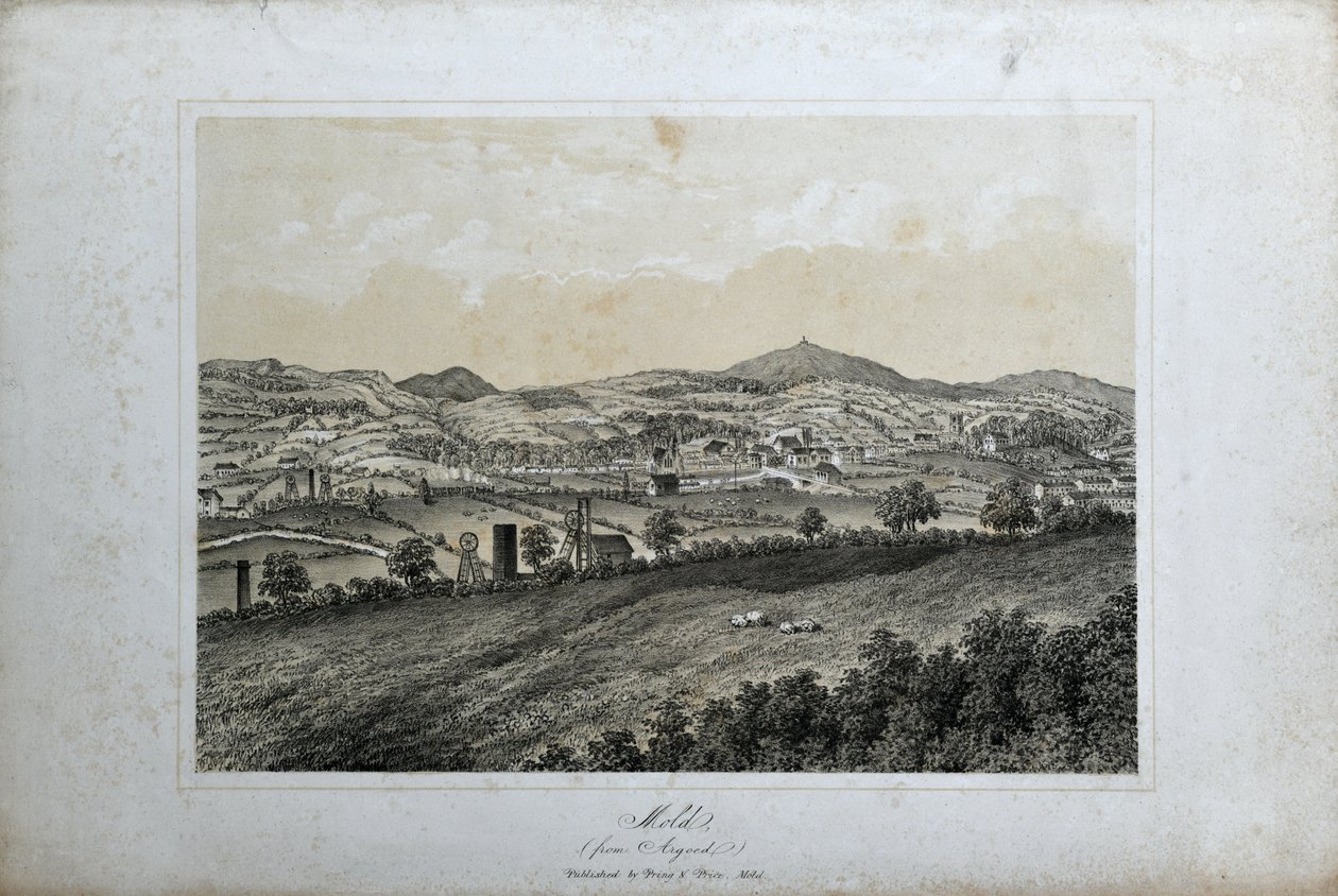 Mold (from Argoed), c.1850 by Unknown artist