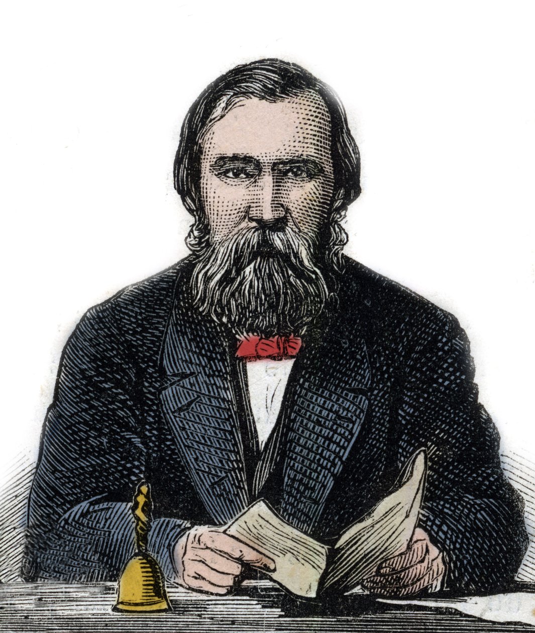 Moritz Lazarus - English philosopher, psychologist (1824-1903) by Unknown artist