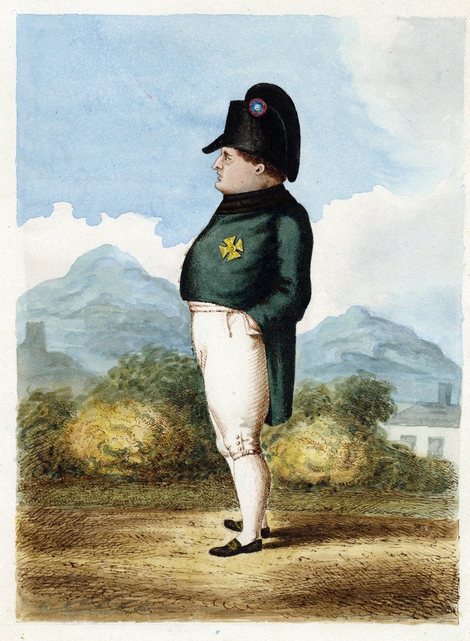 Napoleon Bonaparte on the Island of Saint Helena by Unknown artist